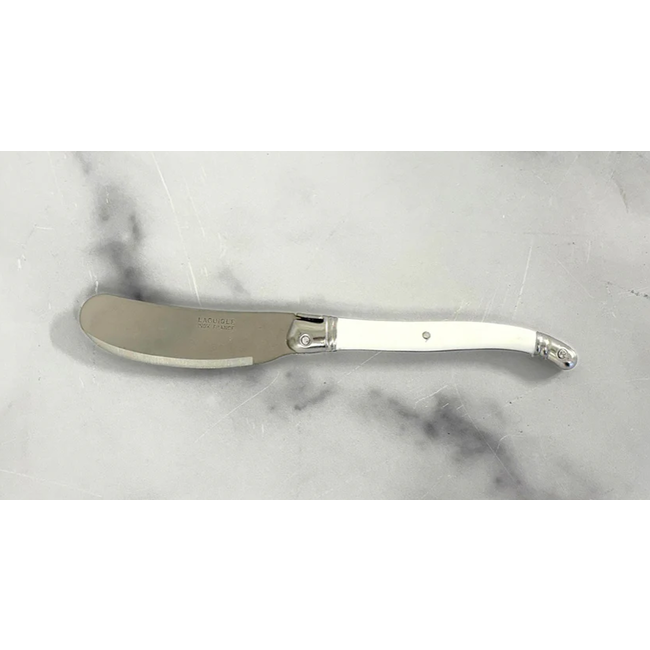 Butter Spreader Laguiole White