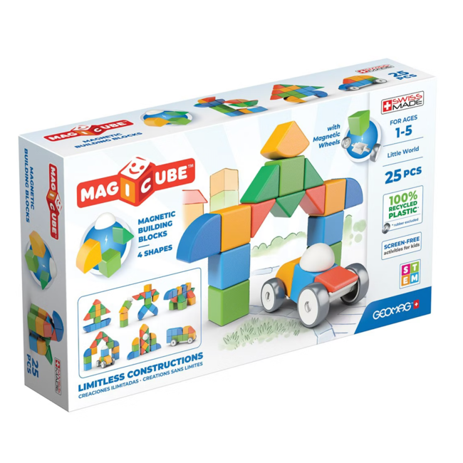 Magicube Magnetic Shapes Recycled 25 pcs