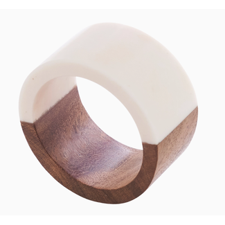 Wood + Resin Napkin Ring