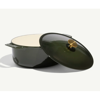 Enameled Cast Iron 7.5qt Oval Dutch Oven - Willow Green