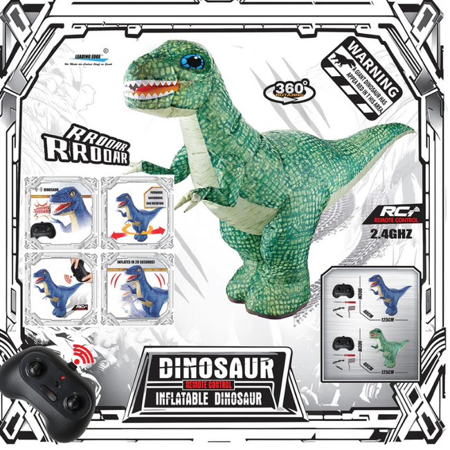 Inflatable RC Dinosaur Ast.