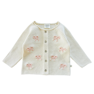 Zoe Bow Sweater Cardigan 3-6m