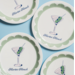 Martini Mensch Paper Plates