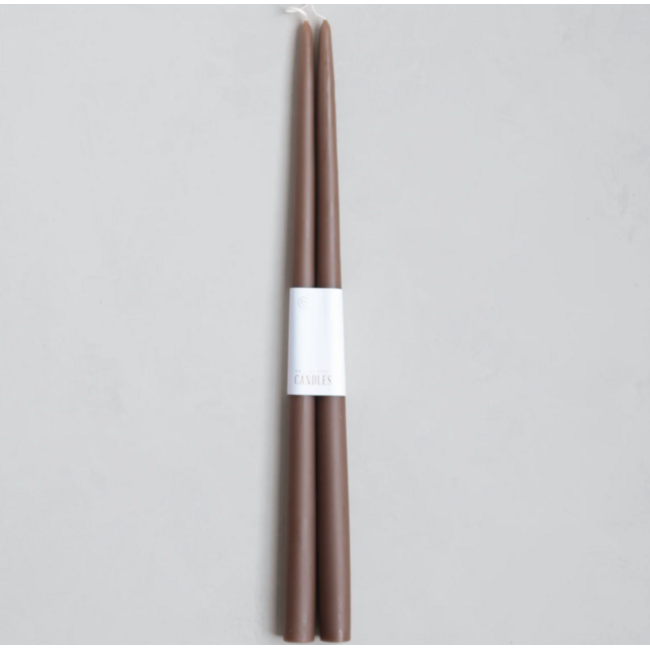Pair of 18" Taper Candles
