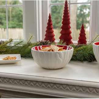 Cream Sweater Bowl 9"