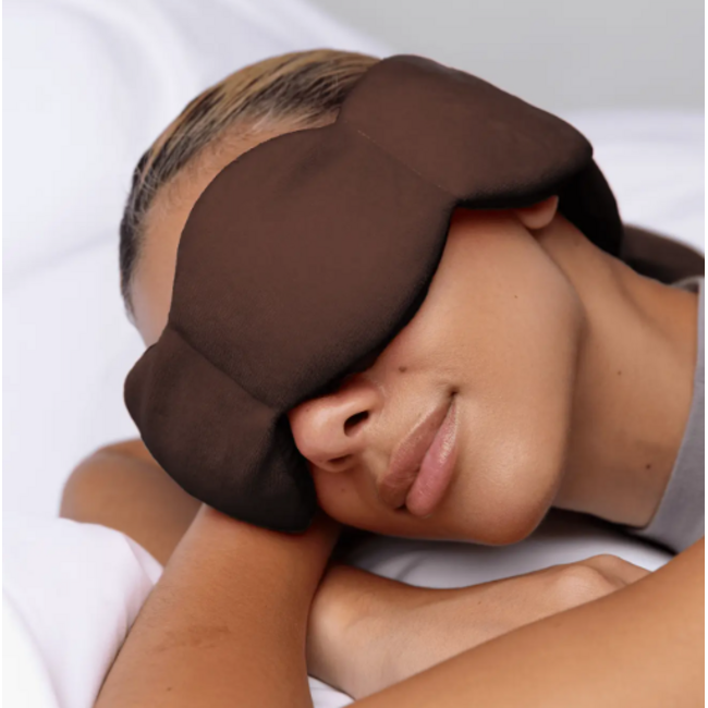 Weighted Sleep Mask - Espresso