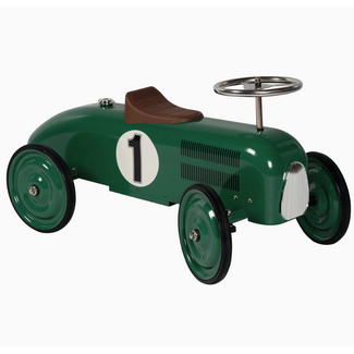Classic Vintage Ride On Car - Green