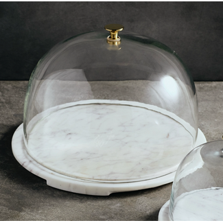 Cova Marble Base Dome Large