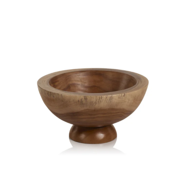 Alpina Wooden Footed Bowl 13"