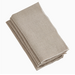 Stonewashed Stitch Border Napkin Natural