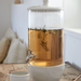 Glass Drink Dispenser With Stand - Fontana
