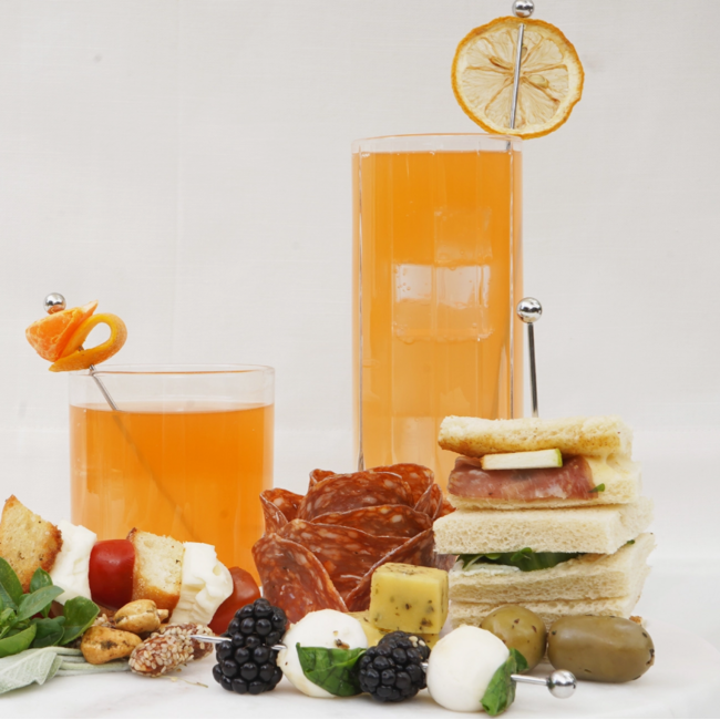 Silver Combo Cocktail Picks - 12pc