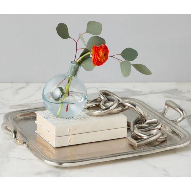 Vintage Metal Hotel Tray Large