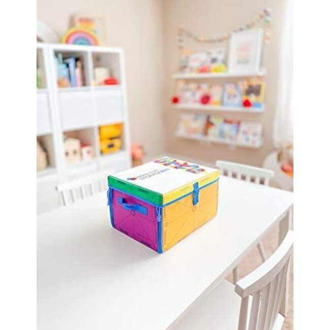 Magna-Tiles Storage Bin & Interactive Play-Mat
