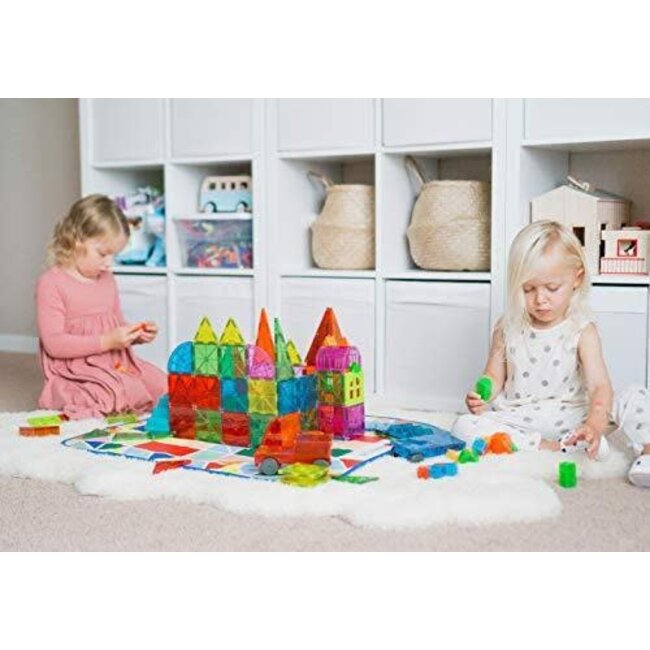 Magna-Tiles Storage Bin & Interactive Play-Mat