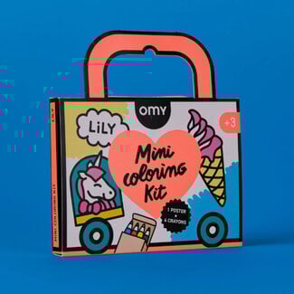 POCKET COLORING lily