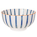 Citrus Burst Bowl Blue Stripe