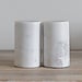 White Marble Salt & Pepper Shakers