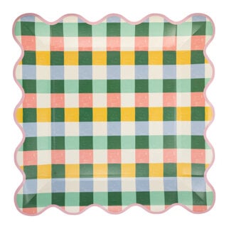 Hopscotch Gingham 10" Plate