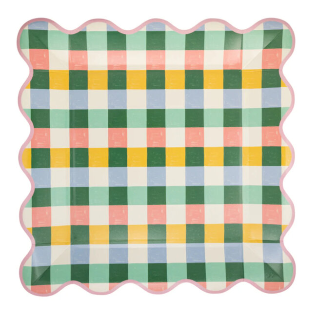 Hopscotch Gingham 10" Plate