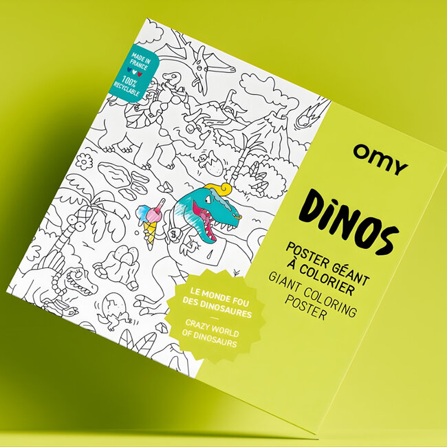 Dino - Giant coloring poster