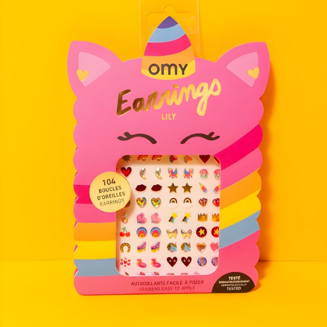 Unicorn - Stick on Earrings