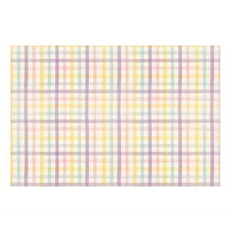 Spring Plaid Placemats