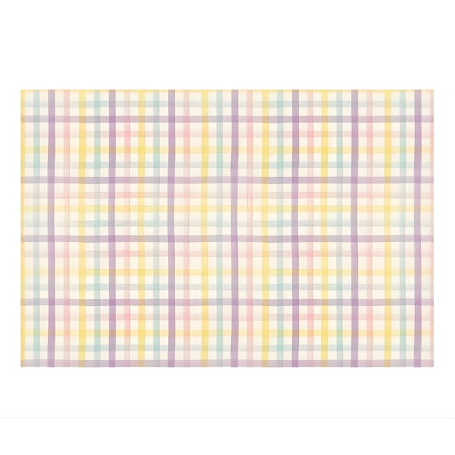 Spring Plaid Placemats