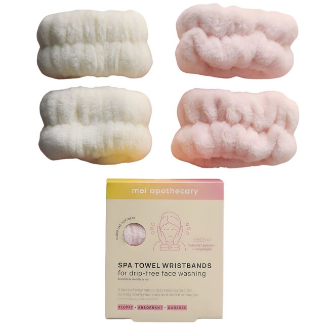 Spa Towel Wristbands For Face Washing