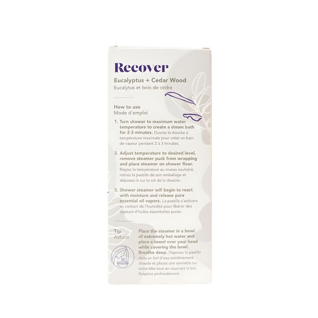 Recover Shower Steamers