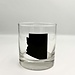 Arizona Rocks Glass Black
