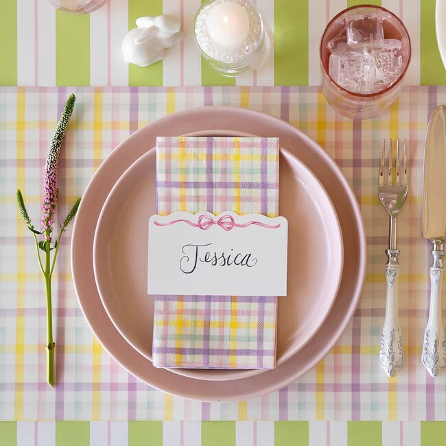Spring Plaid Placemats