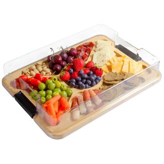Charcuterie Board with Locking Lid