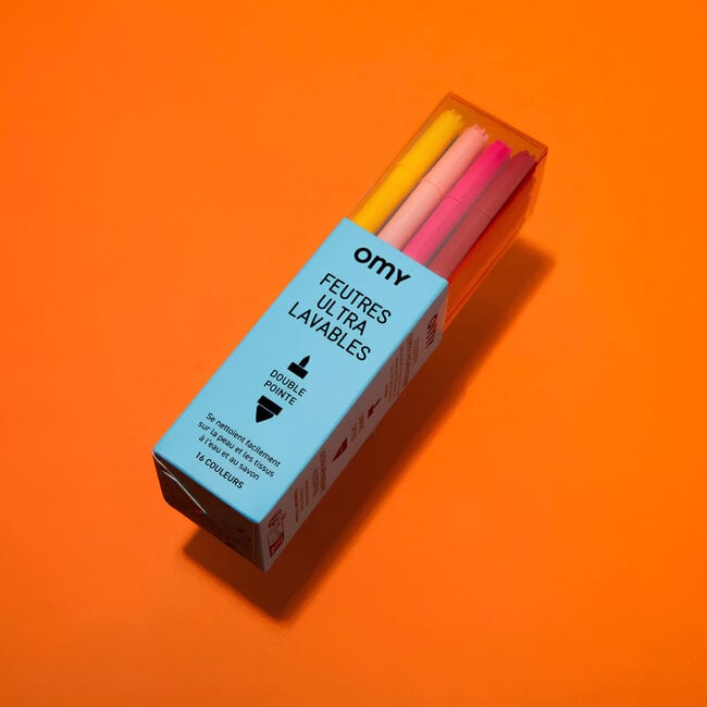 16 Ultra-Washable Markers
