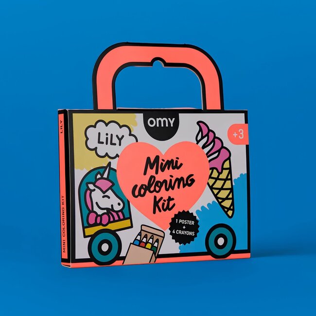 Pocket Coloring Kit - lily