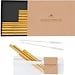 Gold Cocktail Straws - Combo 16pc