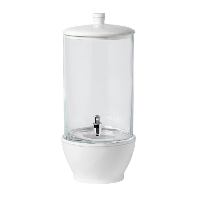 Glass Drink Dispenser With Stand - Fontana
