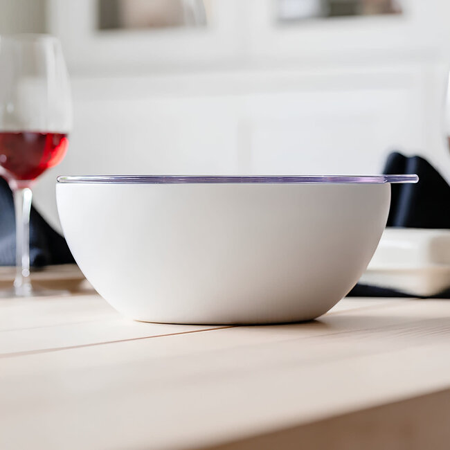 Vacuum Insulated Large Bowl - White
