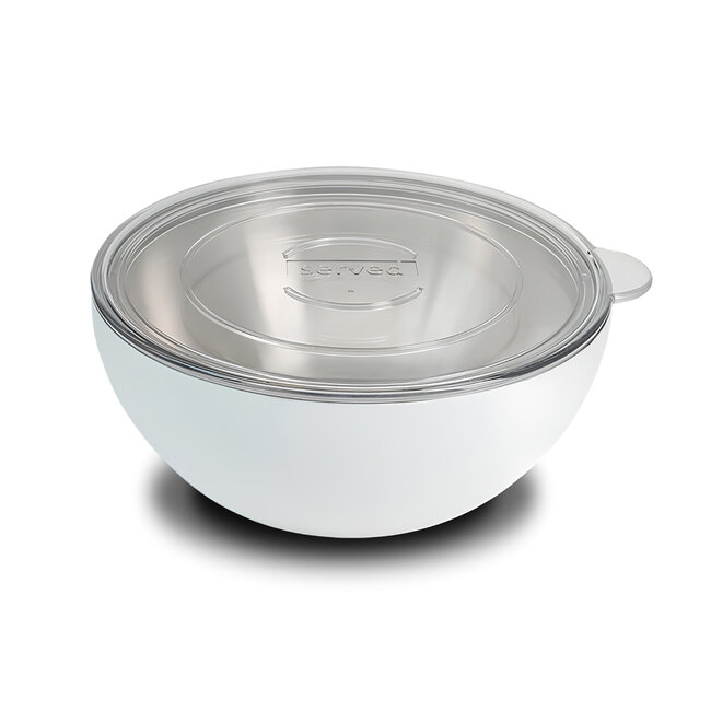 Vacuum Insulated Large Bowl - White