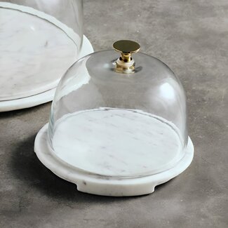 Cova Marble Base Dome Small