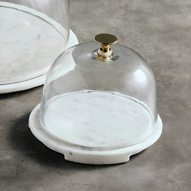 Cova Marble Base Dome Small