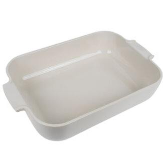 Appolia Rectangular Baker - Ecru 14"