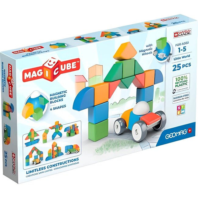 Magicube Magnetic Shapes Recycled 25 pcs