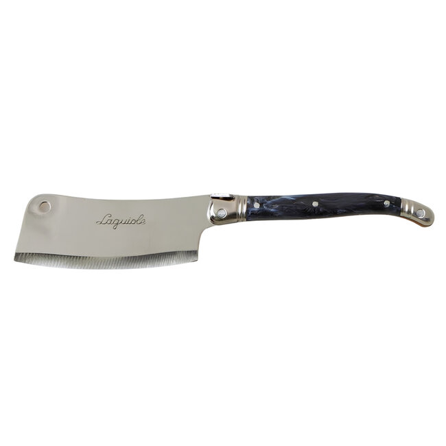 Cheese Cleaver Laguiole, Marble Grey
