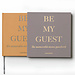Guest Book - Beige Yellow