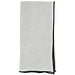 Stonewashed Stitch Border Napkin Blue-Grey
