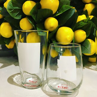 Arizona Wine Glass White w/ Heart