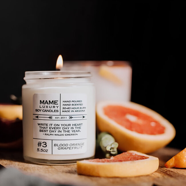 Blood Orange Grapefruit Candle