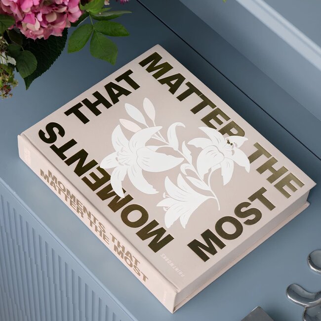 Moments that Matters the Most Photo Album