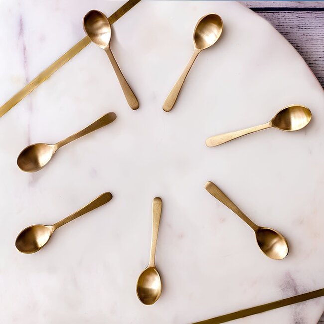 Handmade Artisanal Brass Spoon